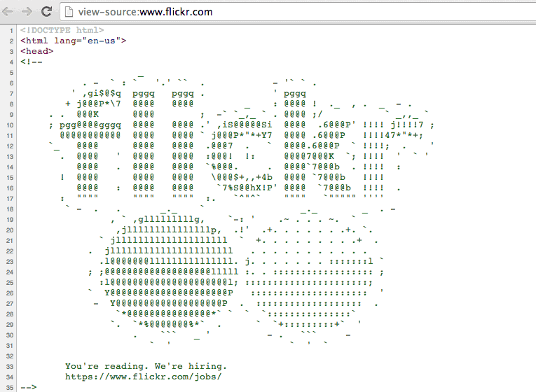 Flickr Source Code